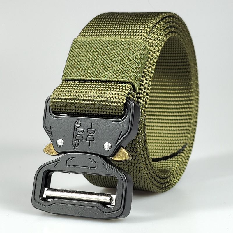 Cobra Buckle Outdoor Tactical Belt Miesten Nylon Sports Canvas