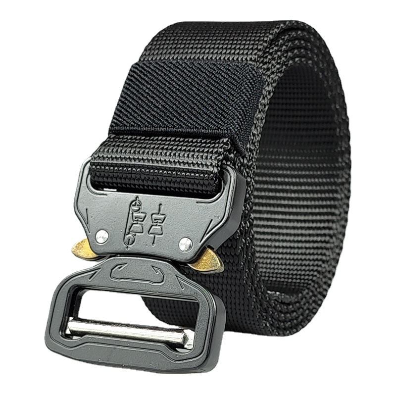 Cobra Buckle Outdoor Tactical Belt Miesten Nylon Sports Canvas