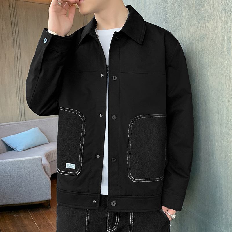 Miesten Rintatakki Slim Fit Casual Thin Section Coat Trend