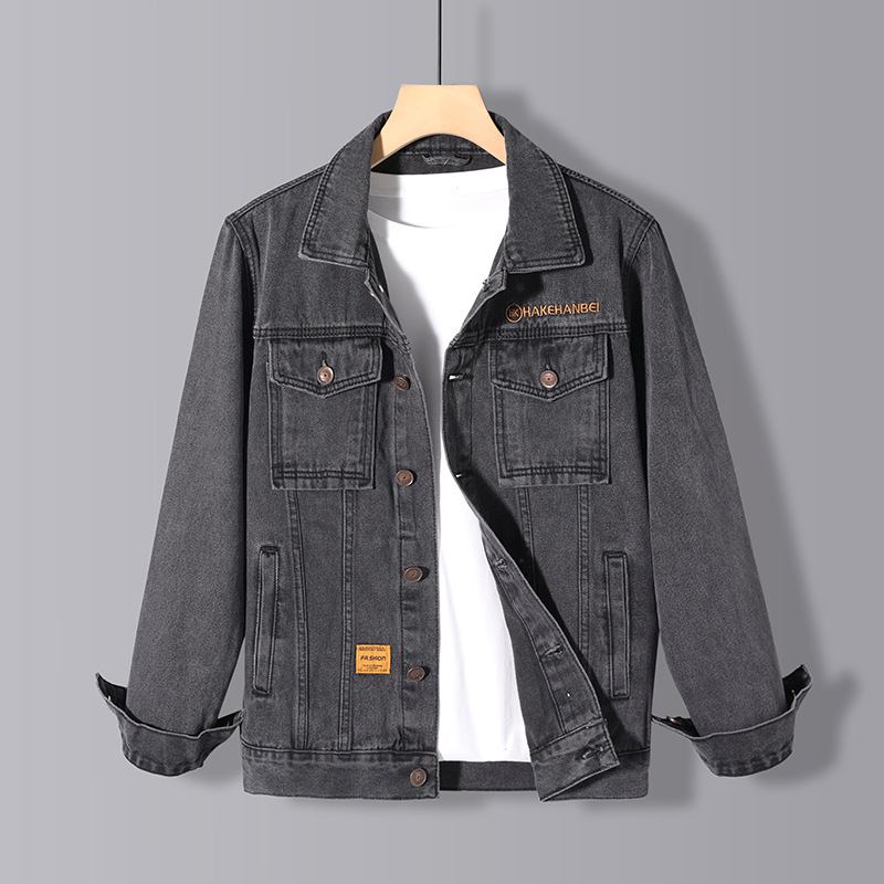 Ulkovaatteet Miesten Thin Denim Jackets Trend