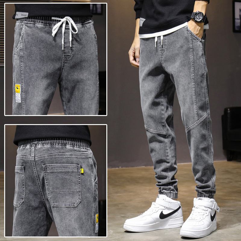 Cargo Jeans Miesten Vapaa-ajan Housut 2023 Suorat