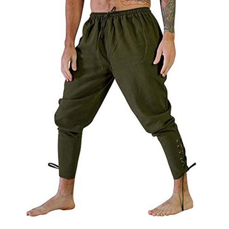 Lounge Pants Miesten Housut Nilkkahihna Show Solid