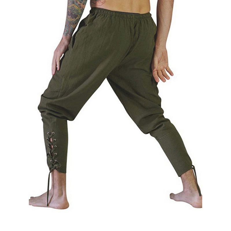 Lounge Pants Miesten Housut Nilkkahihna Show Solid