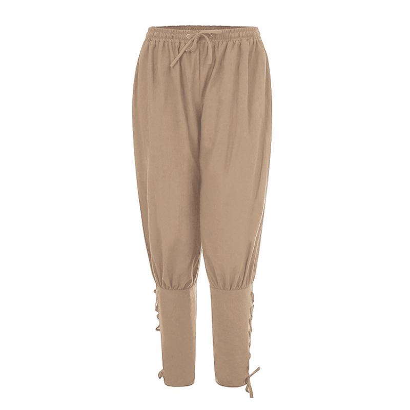 Lounge Pants Miesten Housut Nilkkahihna Show Solid