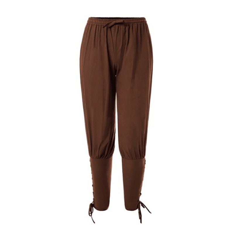 Lounge Pants Miesten Housut Nilkkahihna Show Solid