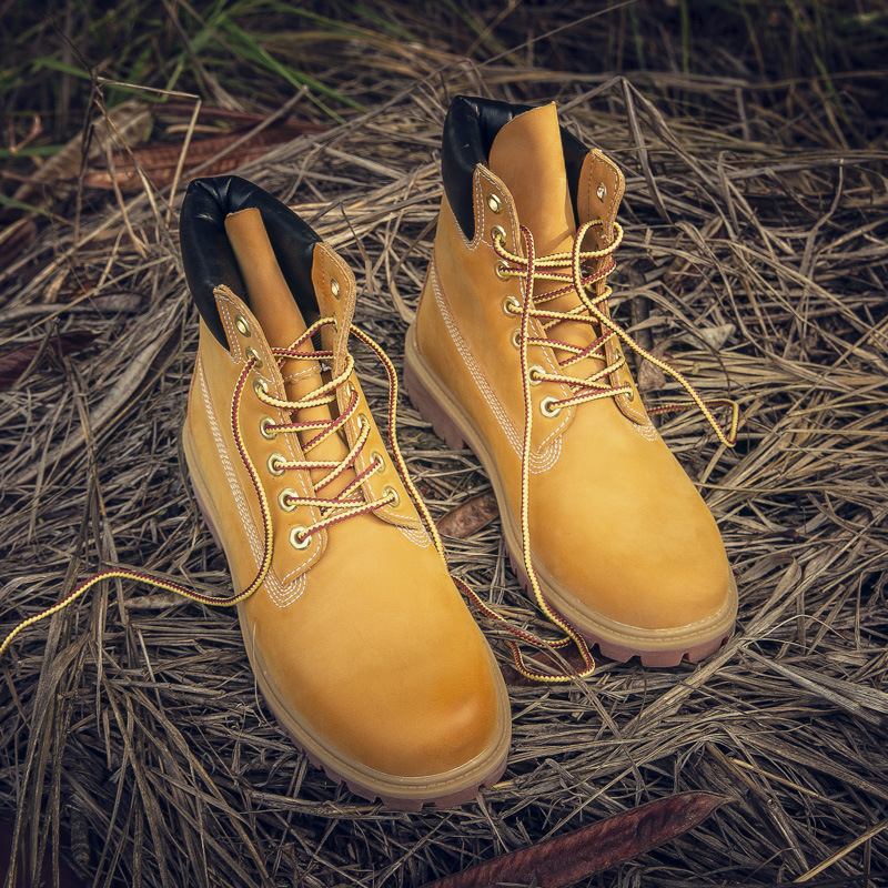 Timberland Vedenpitävät Plus Sametti Martin Miesten Kengät Carter Cat Työkalut Korkeat Ulkoilukengät