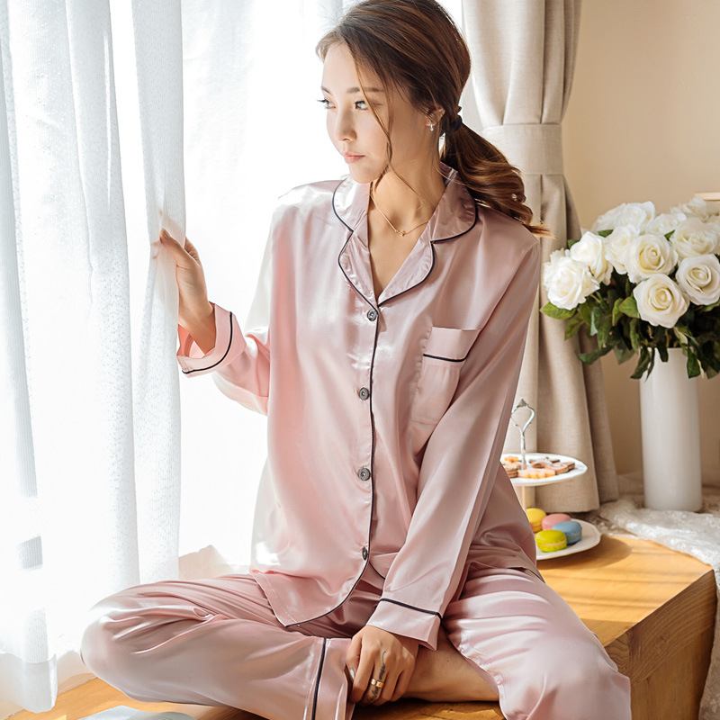 Naisten Pyjamat Rento Rintaneuletakki Loungewear Pitkähihaiset Puvut