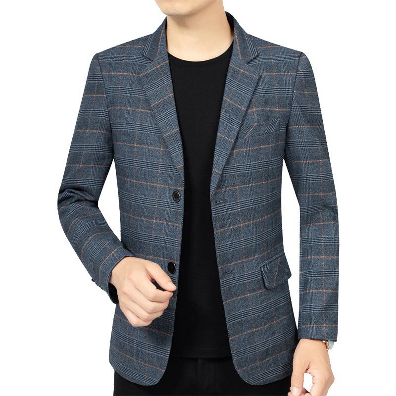 2023 Kevään Ja Syksyn Uudet Stripes Casual Blazers Yksirivinen Kahdella Napilla