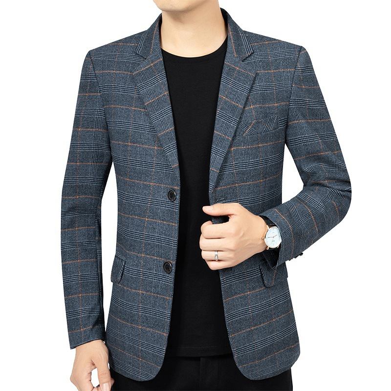 2023 Kevään Ja Syksyn Uudet Stripes Casual Blazers Yksirivinen Kahdella Napilla