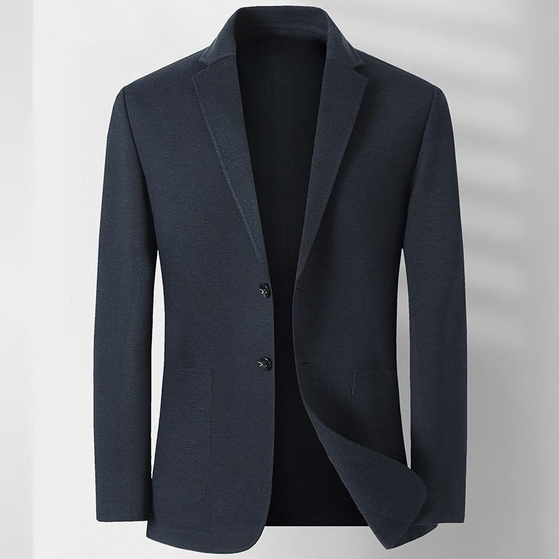 Kevään Casual Business Blazers Miesten Kaksi Yksirivistä