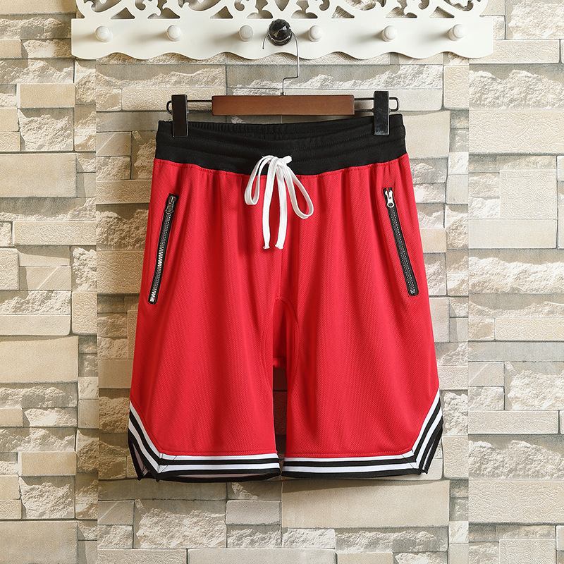 Miesten Shortsit Zip Stripe Color Block Sport