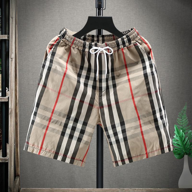 Shortsit Miesten Rento Trend Plaid Five Points Home Loose Beach