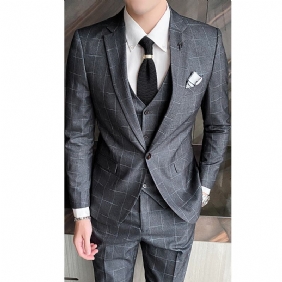 Trend Casual Suit Miesten Slim Business Coat Komea Formal