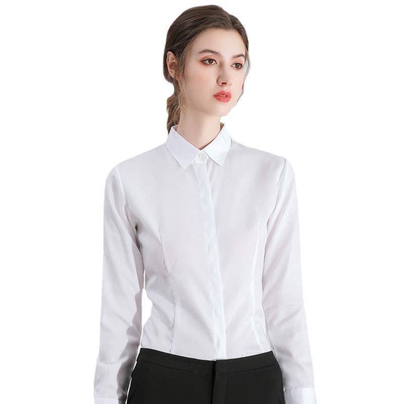 Naisten Pitkähihainen Paita Business Formal Workwear