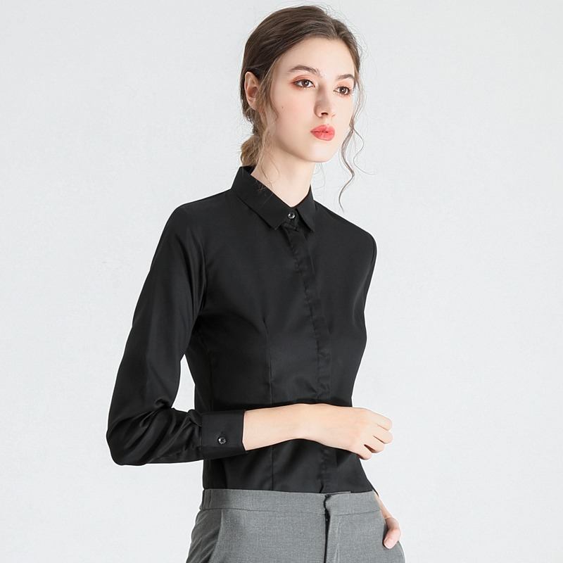 Naisten Pitkähihainen Paita Business Formal Workwear