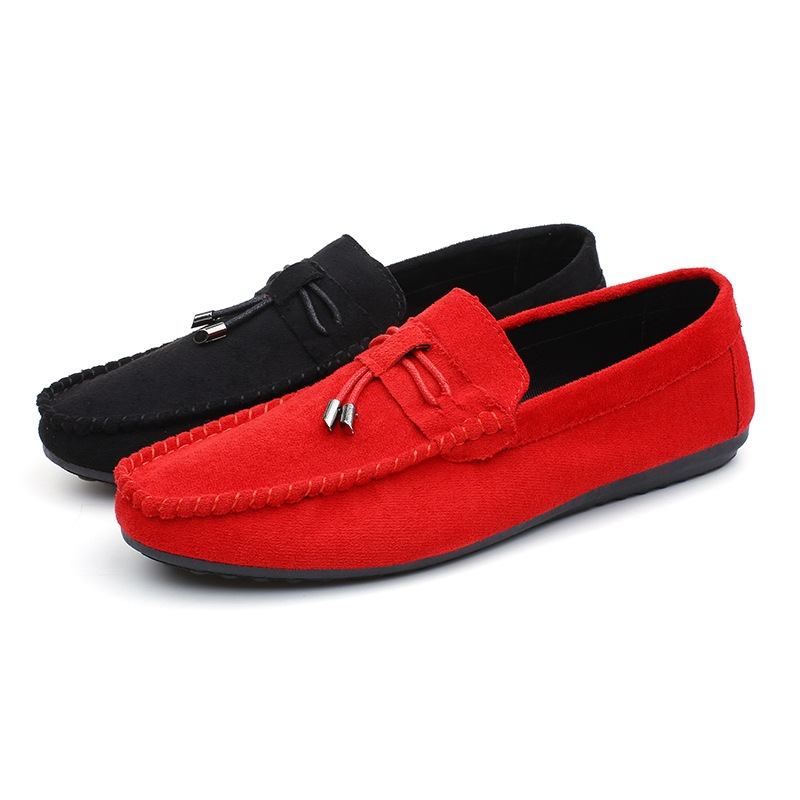 Kevään Uusi Muoti Miesten Kengät Trendikkäät Vapaa-ajan Ajokengät Slip-on Herneen