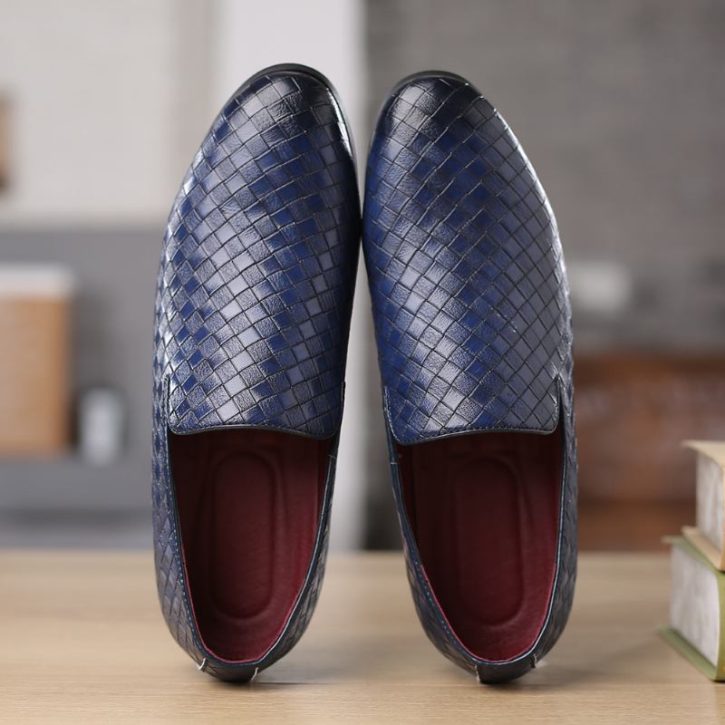 Loafers Miesten Slip-on Casual Kesän Uudet Mekkokengät Hengittävät Pehmeät Vapaa-ajan Kengät