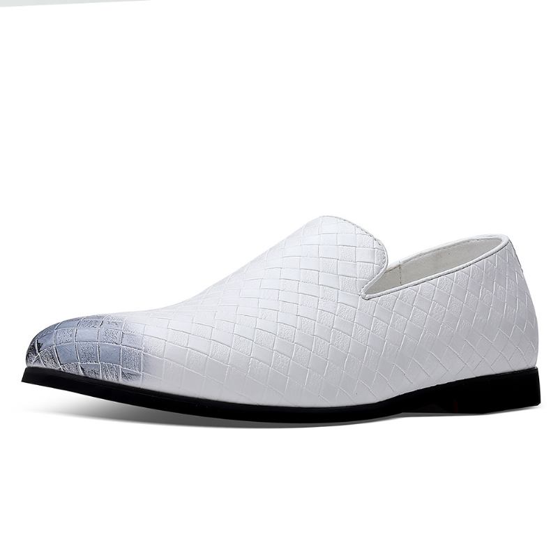 Loafers Miesten Slip-on Casual Kesän Uudet Mekkokengät Hengittävät Pehmeät Vapaa-ajan Kengät