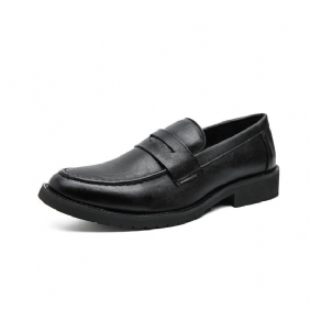 Mekkokengät Miesten 2023 Kevään Ja Syksyn Uudet Slip-on Retro-set-jalka Pyöreäkärkiset Loaferit Vapaa-ajan Kengät