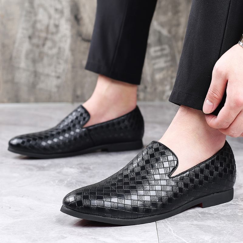 Uutta Muotia Casual Loafers Miesten Kevyet Ylisuuret Kengät Mekko