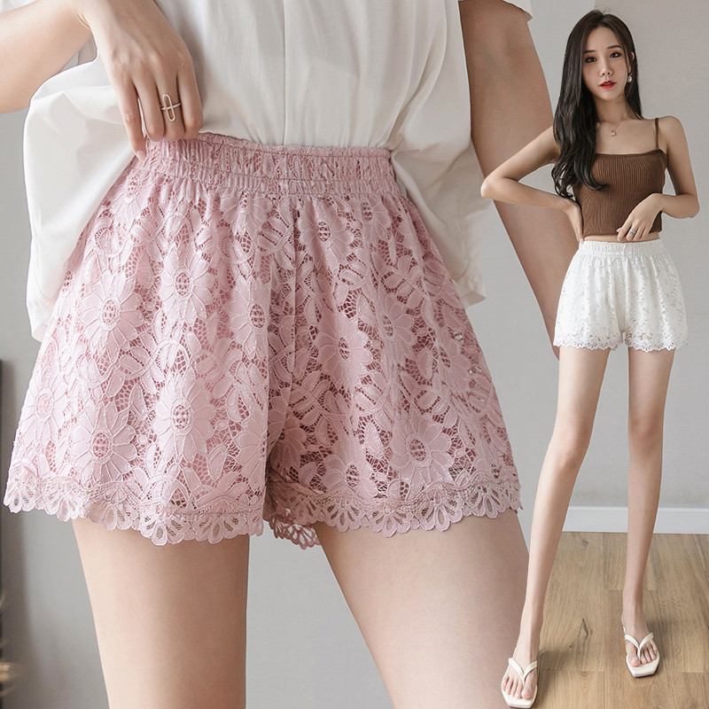 Lace Thin Shortsit Naisten Hot Pants Resori