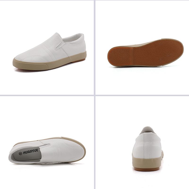 Slip On Casual Joustavat Miesten Kengät Matalat Mekkokengät Kesäiset Kevyet Kumikengät Khaki Tasaiset