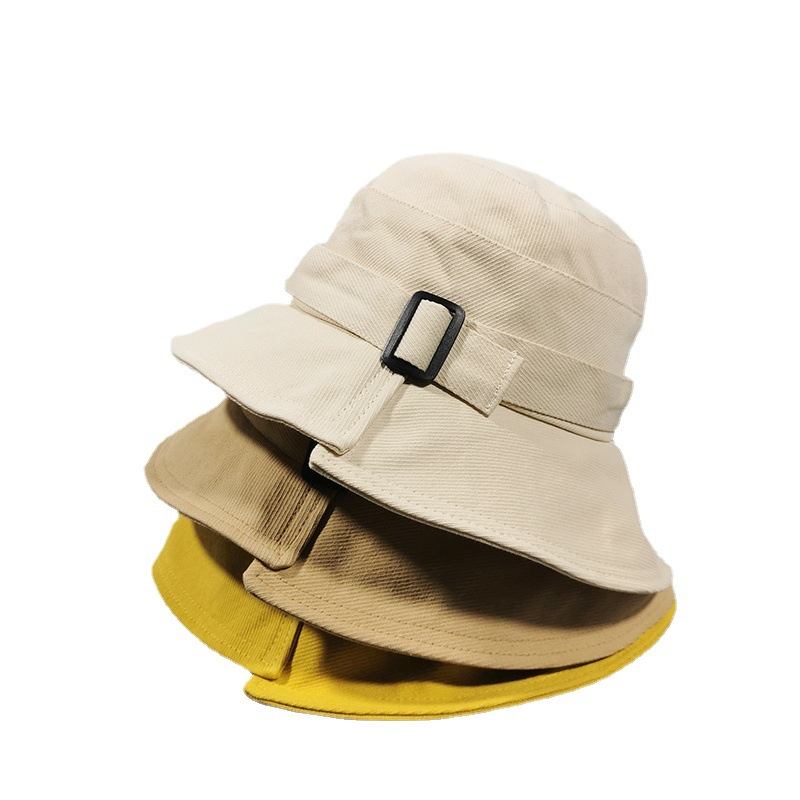 2023 Keväällä Ja Syksyllä Uusi Epäsäännöllinen Solki Fisherman Hat Basin Hat Light Cooked