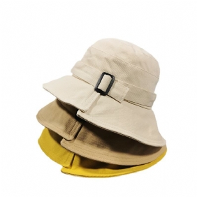 2023 Keväällä Ja Syksyllä Uusi Epäsäännöllinen Solki Fisherman Hat Basin Hat Light Cooked