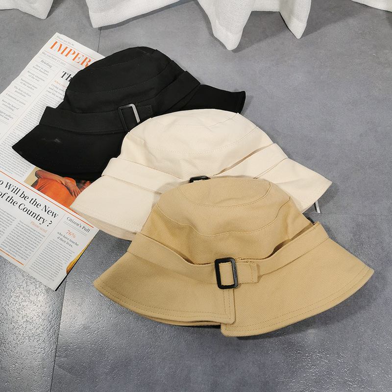 2023 Keväällä Ja Syksyllä Uusi Epäsäännöllinen Solki Fisherman Hat Basin Hat Light Cooked