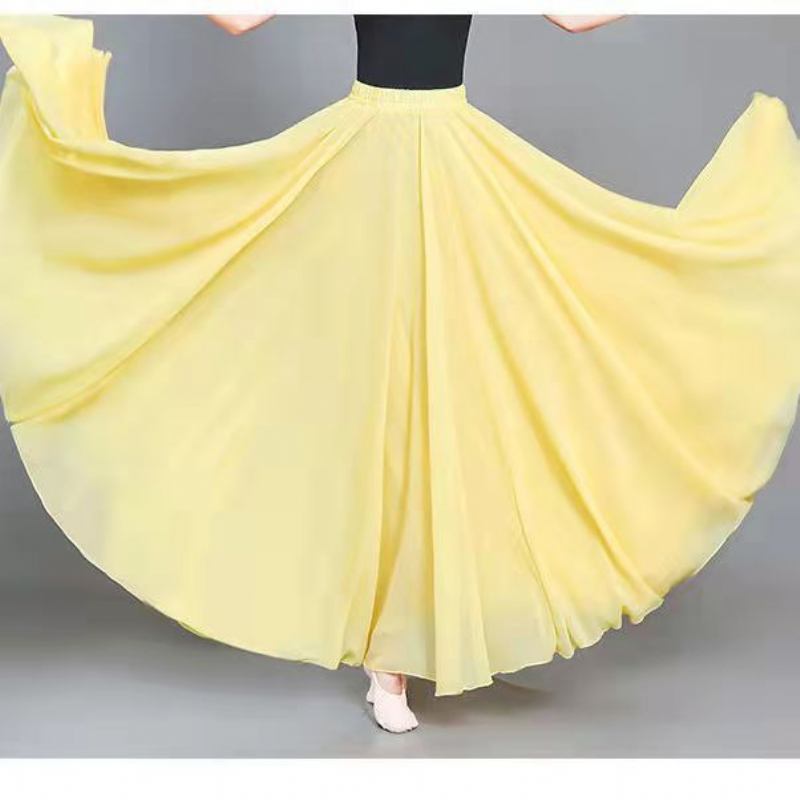 2023 Chiffon Double Layer -hame Swing-hame Rento Beach Long